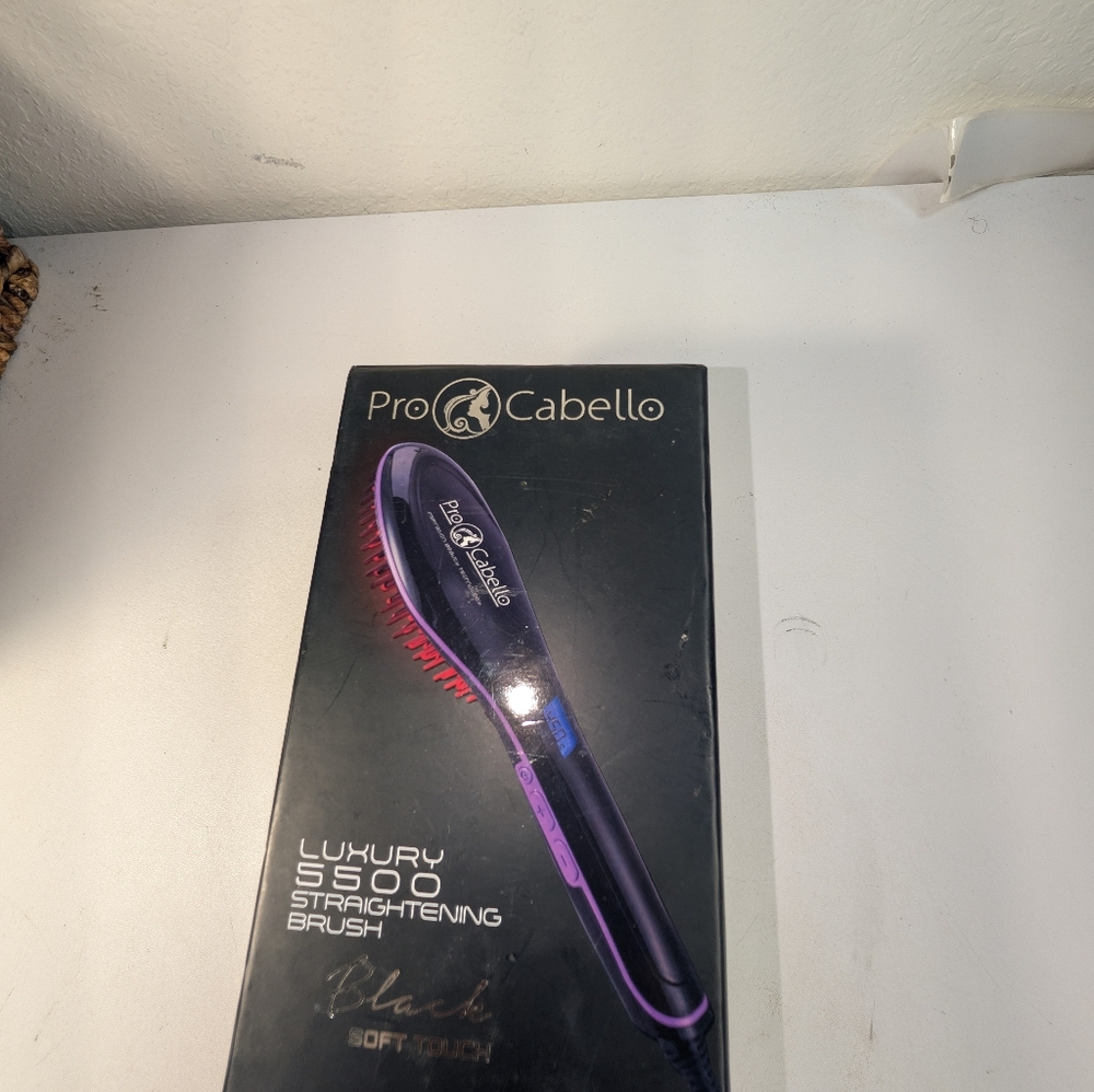 ProCabello Luxury 5500 Ionic Hair Straightener Brush